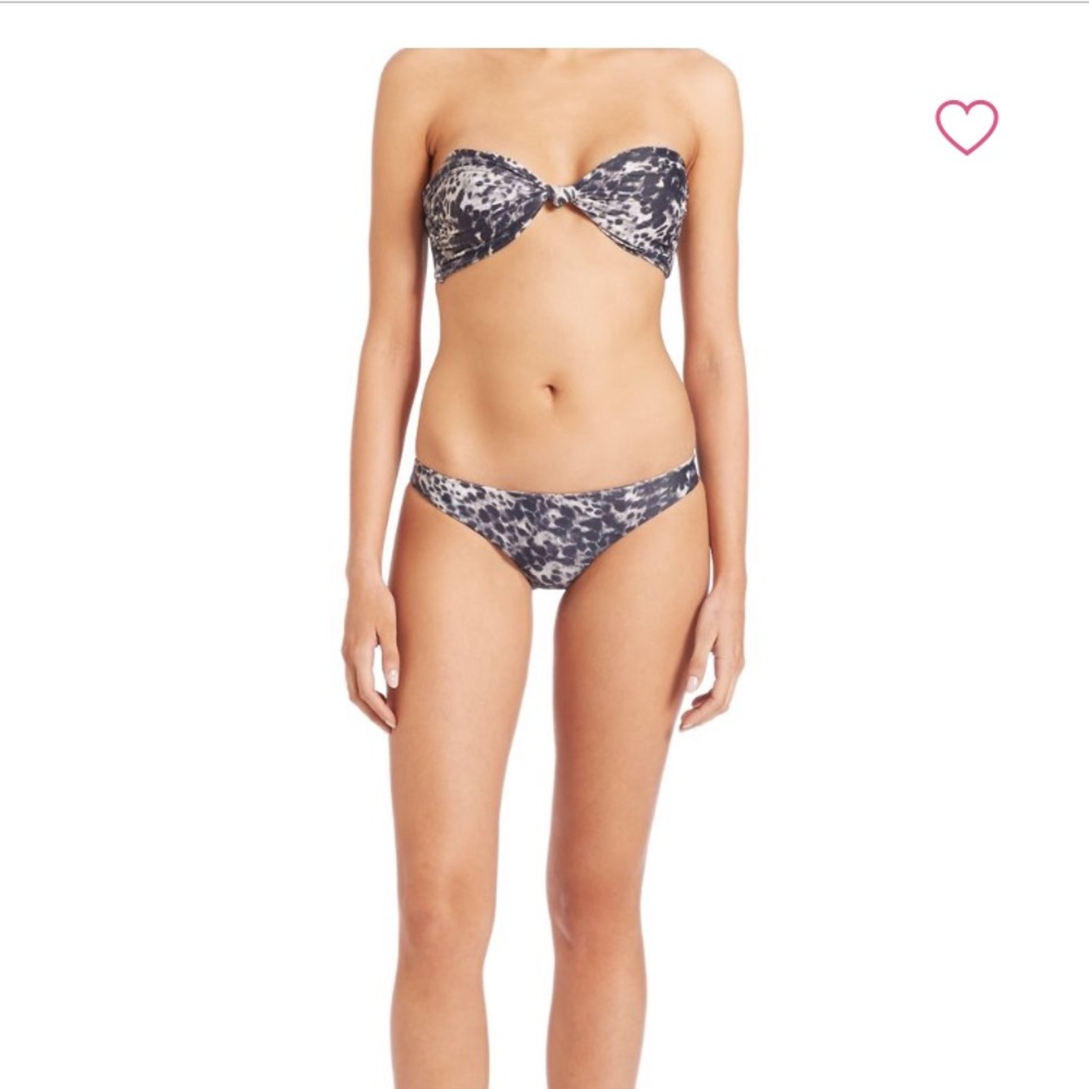 Mikoh Carmel knot bikini top